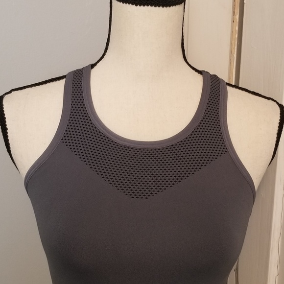 ❤SALE Zella Sports Bra Size Small Gray Yoga - Picture 2 of 8